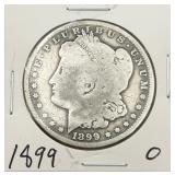 1899-O Morgan Silver Dollar