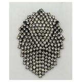 Antique Flapper Era Rhinestone Brooch