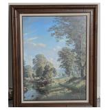 Vintage Fishing Hole Print