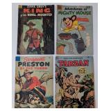4 Vintage Dell Comic Books