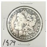 1879 Morgan Silver Dollar