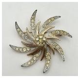Vintage ï¿½Sarah Coventryï¿½ Pinwheel Design Pin