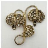Antique Flower Form Pin