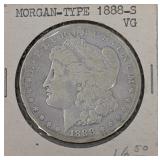 1888-S Morgan Silver Dollar