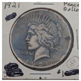 1921 Peace Dollar