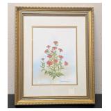 Signed  Indian Blanket Flower Giclï¿½e by Haney