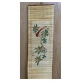 Original Asian Bamboo Hanging Scroll Art
