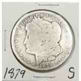 1879-S Morgan Silver Dollar