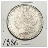 1886 Morgan Silver Dollar