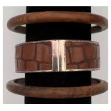 3 Nice Brown Fashion Bracelets