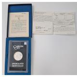 1884 GSA Carson City Morgan Silver Dollar