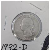 1932-D Quarter