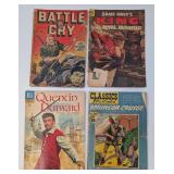 4 1950s Adventure Comic Books