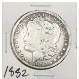 1882 Morgan Silver Dollar