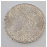 1921 Morgan Silver Dollar