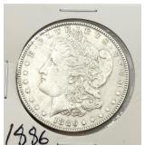 1886 Morgan Silver Dollar