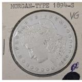 1894-S Morgan Silver Dollar