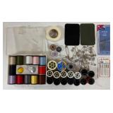 Small Lot Of Sewing Supplies