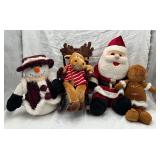 Adorable Holiday Decor Plushies