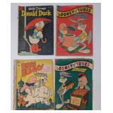 4 1950s Dell Looney Tunes Comic Books