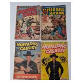 4 Vintage Western Adventure Comic Books