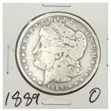 1889-O Morgan Silver Dollar