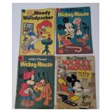 4 Vintage Dell Comic Books