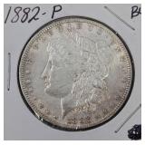 1882-P Morgan Silver Dollar