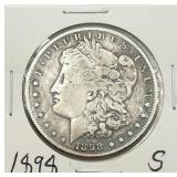 1898-S Morgan Silver Dollar