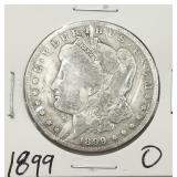 1899-O Morgan Silver Dollar
