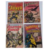 4 1950s Action/Adventure Comic Books