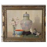Original Still Life in Fancy Gilt Frame