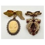 Pair of Vintage Pins