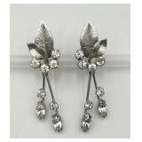 Beautiful ï¿½Krementzï¿½ Rhinestone Ear Screws
