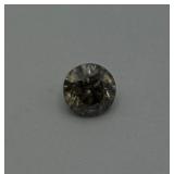 Gorgeous Round Cut Brown Diamond