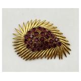 Vintage Paisley Shaped Pin