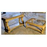 Gorgeous Blonde Coffee Table & Sofa Table
