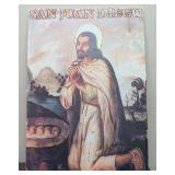 San Juan Diego Poster on Corkboard