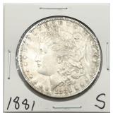 1881-S Morgan Silver Dollar