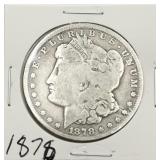 1878 Morgan Silver Dollar