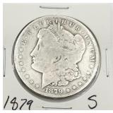 1879-S Morgan Silver Dollar