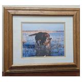 Successful Mallard Hunt Framed Photo