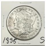 1885-S Morgan Silver Dollar