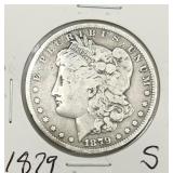 1879-S Morgan Silver Dollar