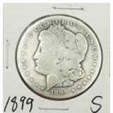 1899-S Morgan Silver Dollar
