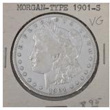 1901-S Morgan Silver Dollar