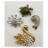 4 Different Scatter Pins