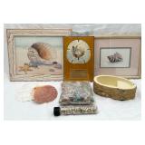 Variety of Sea Shell Decor