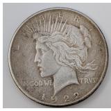 1922-S Peace Dollar
