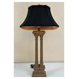 Neoclassical Corinthian Column Style Table Lamp